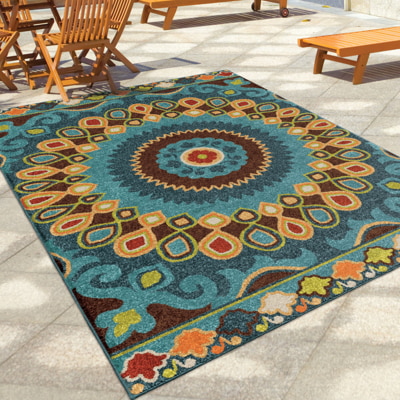 Custom design outdoor rugs Dubai