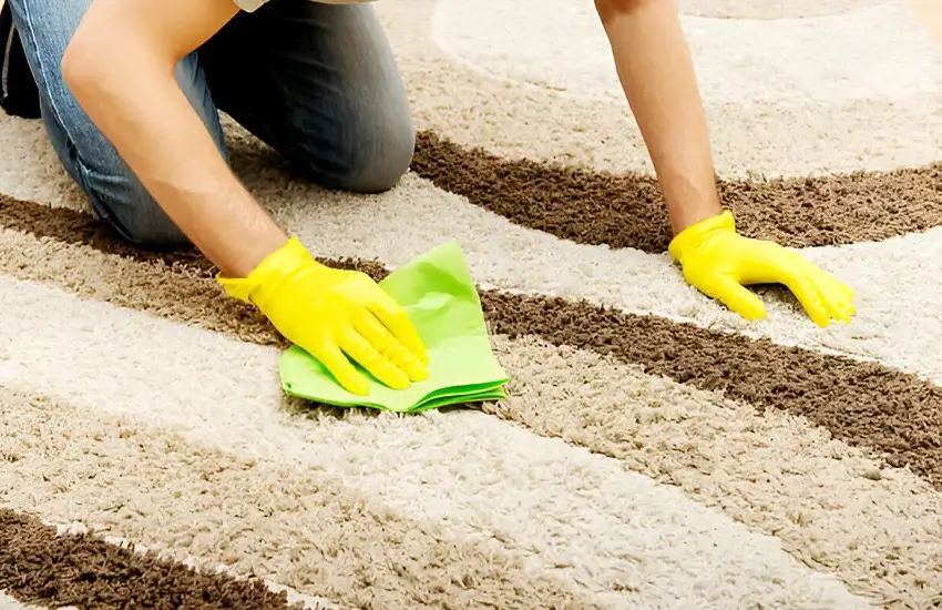 carpet cleaning with commercial cleaning products