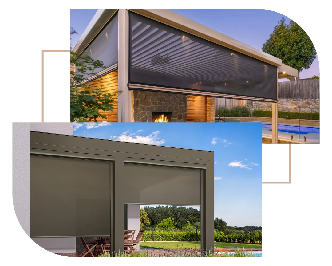 Outdoor Blinds for pergolas