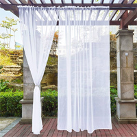 Outdoor sheer curtains