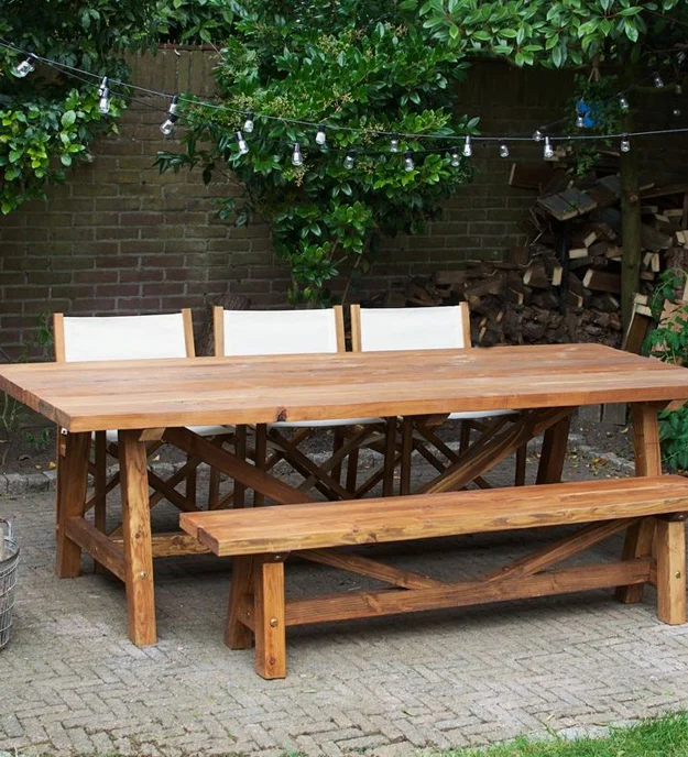 Outdoor dining Bench