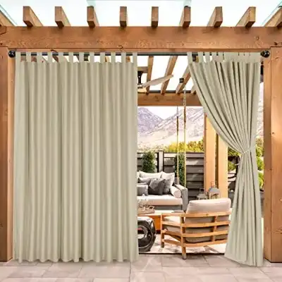 Custom made Pergola curtains