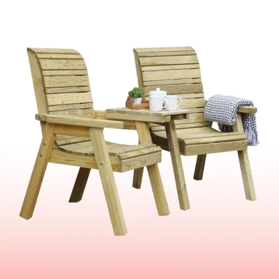 Wooden Companion Seat for garden