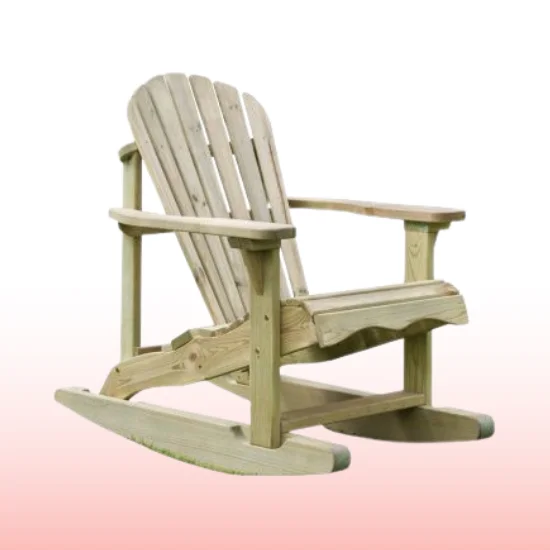 Wooden Rocking Chair for outdoor space