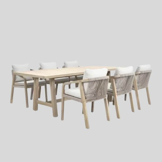 6-Seater Garden Dining Table