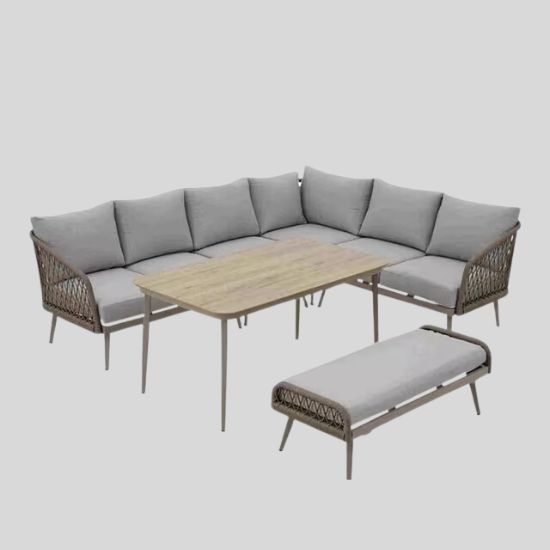 8-Seater Modular Garden Casual Dining Set