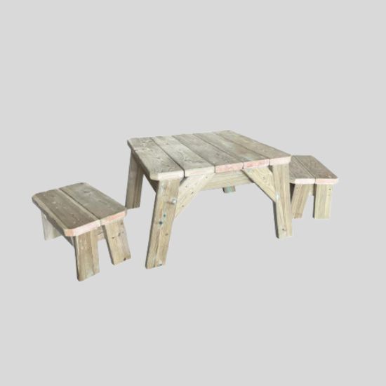 Outdoor Mini Table & Benches