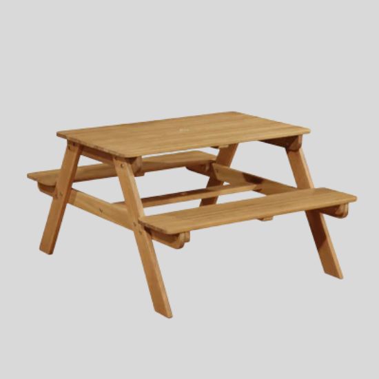 Outdoor Wooden Picnic Table