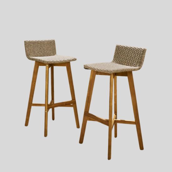 Oxendine Outdoor Bar Stool