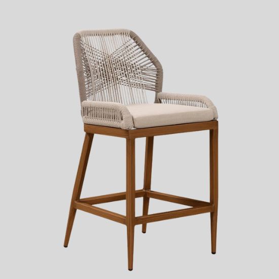 Patio Bar Stool with Cushion