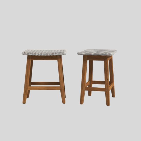 Teak Outdoor Counter Stool