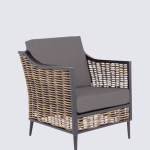 Langley Raffia Garden Lounge Chair
