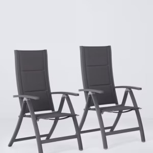 Tampa Reclining Garden Chairs – Pair
